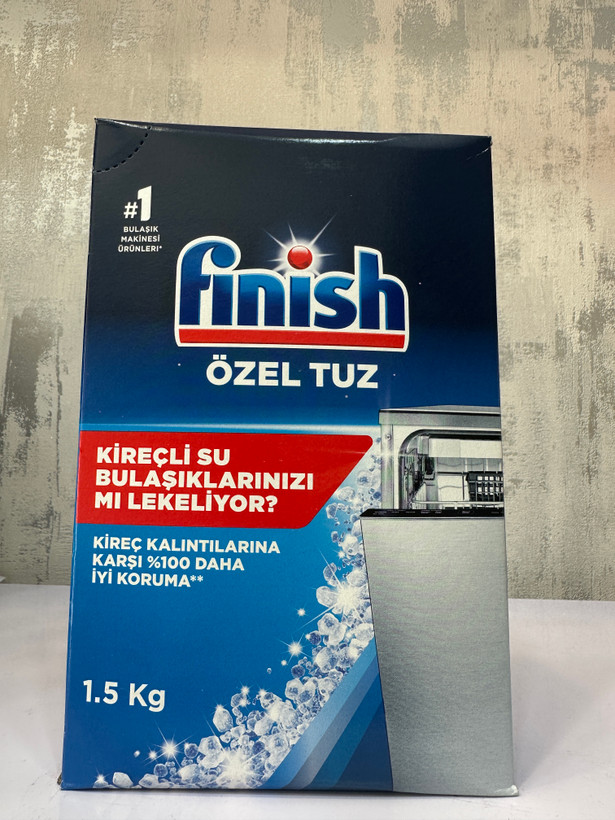 نمک ماشین ظرفشویی فینیش مدل Ozel Tuz وزن 1500 گرم