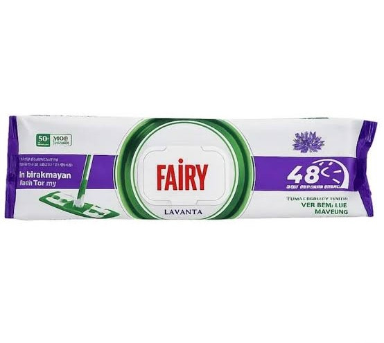 دستمال نظافت مخصوص تی فیری بسته 50 عددی لیلیوم