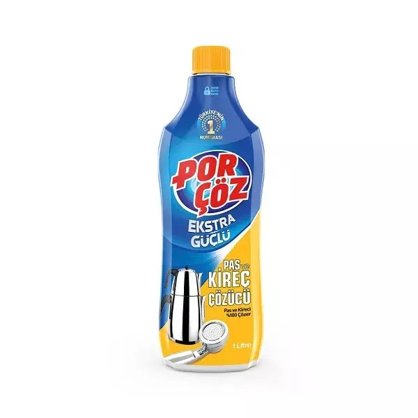 محلول رسوب زدا و ضد زنگ زدگی پورچوز PORCOZ حجم 1 لیتر